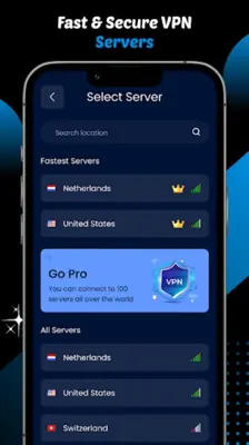 Blue VPN - VPN Proxy Master android App screenshot 0